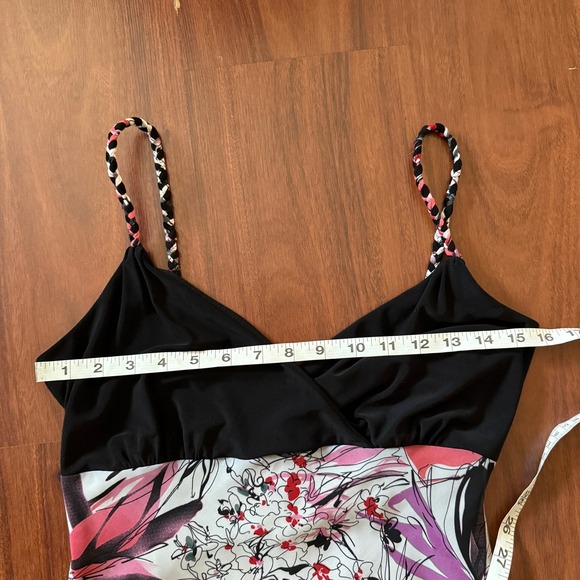 Scarlett Y2K 2000s‎ Babydoll Floral Empire Waist Dress Size 8 - Picture 7 of 9